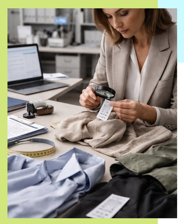 Сертификация одежды и текстиля в Казани, быстрая экспертиза