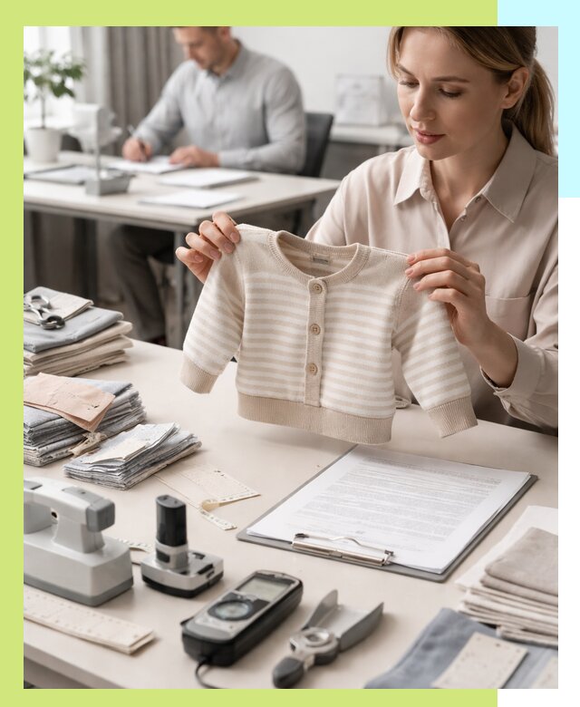 Сертификация детской одежды и текстильных изделий в Казани