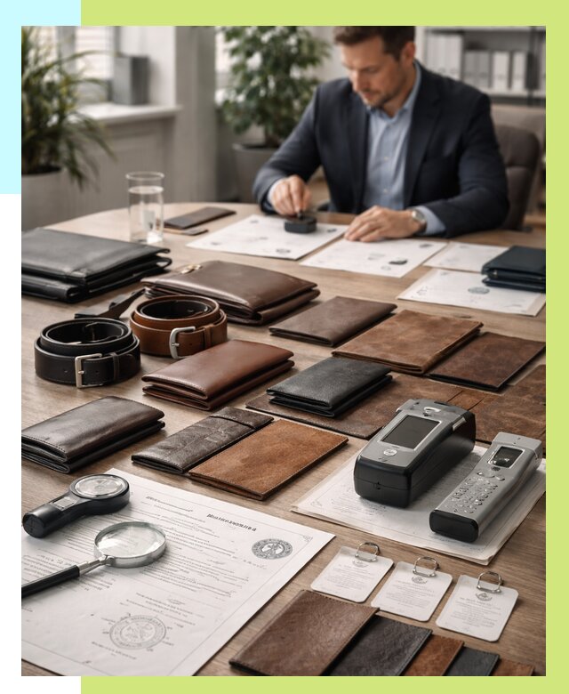 Сертификация кожаных изделий в Казани от 12740 р. | Алешин-Кзн