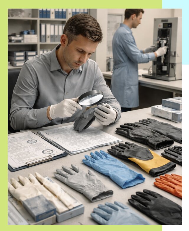 Сертификация перчаток и средств защиты продукции в Казани
