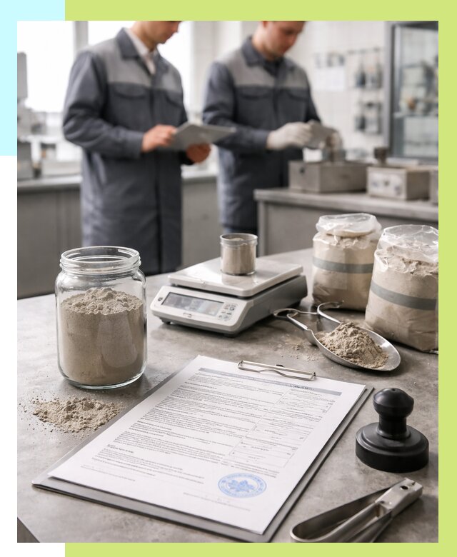 Сертификация цемента в Казани от 21234 р. | Алешин-Кзн