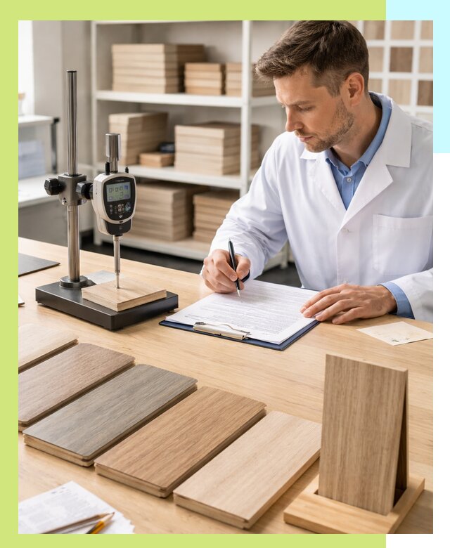 Сертификация ламината с испытаниями и оформлением документов в Казани