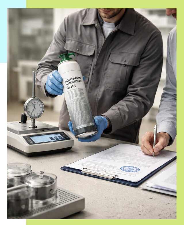 Сертификация монтажной пены в Казани от 15926 р. | Алешин-Кзн