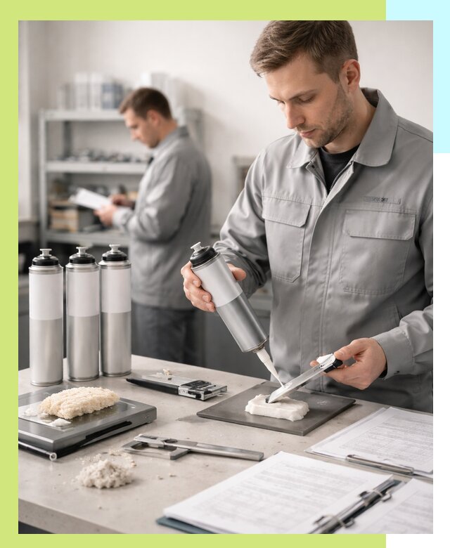 Сертификация монтажной пены и соответствие стандартам в Казани