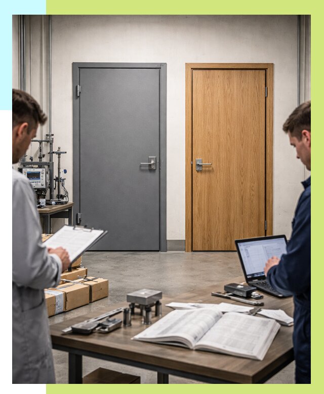 Сертификация дверей в Казани от 8494 р. под ключ | Алешин-Кзн