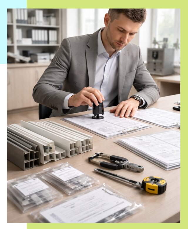 Сертификация ПВХ продукции в Казани от 9024 р., Алешин-Кзн