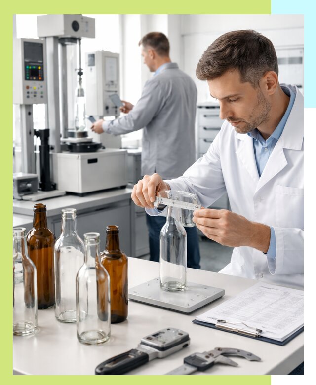 Сертификация стеклянных бутылок и сопутствующей упаковки в Казани