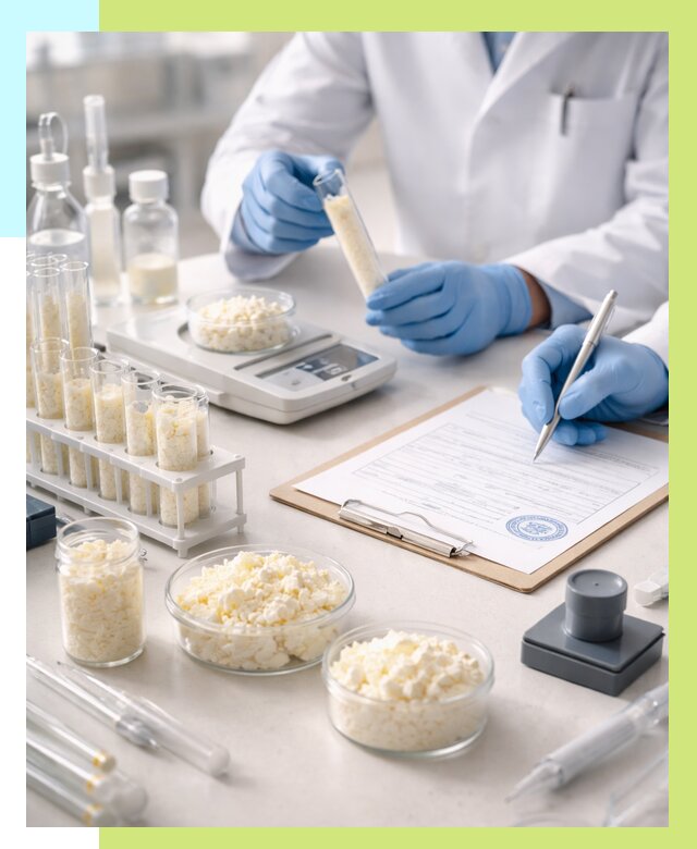 Сертификация творога в Казани от 12740 р. под ключ | Алешин-Кзн