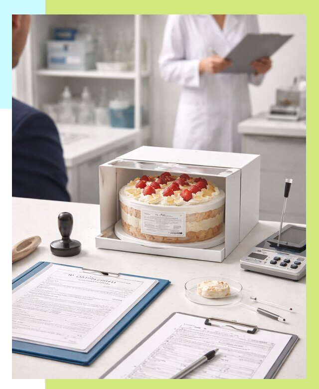 Сертификация тортов в Казани от 9555 р. заказать | Алешин-Кзн