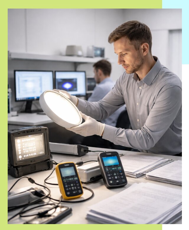 Сертификация светильников в Казани: испытания и оформление