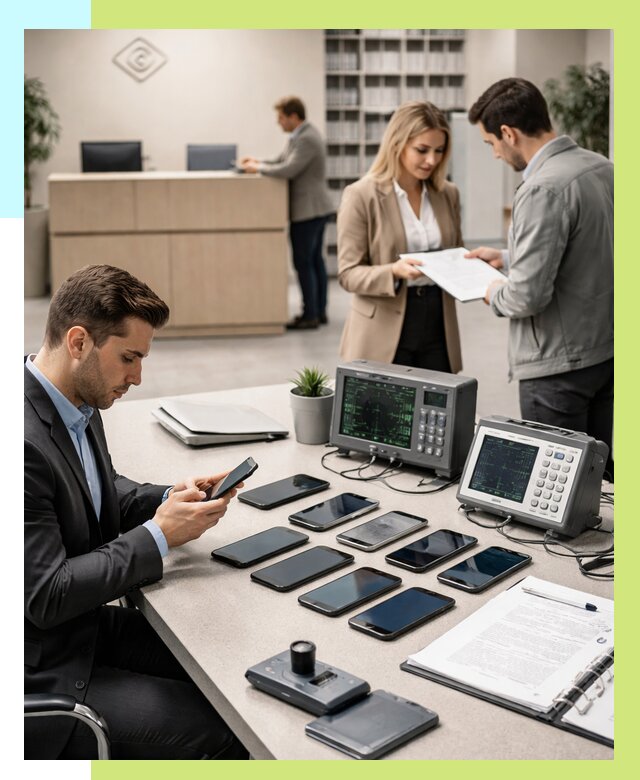 Сертификация телефонов в Казани от 26543 р. под ключ | Алешин-Кзн