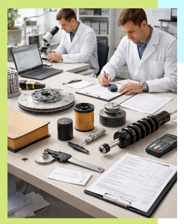 Сертификация автозапчастей и комплектующих в Казани по ГОСТ