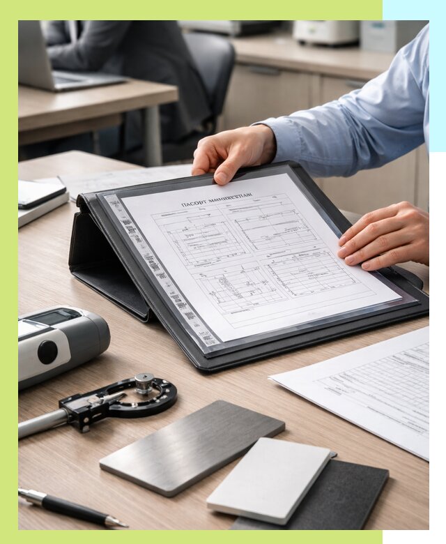 Оформление паспорта материала для продукции в Казани