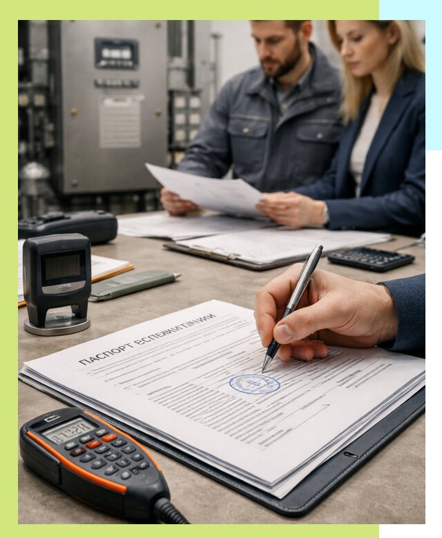 Оформление паспорта эксплуатации оборудования в Казани