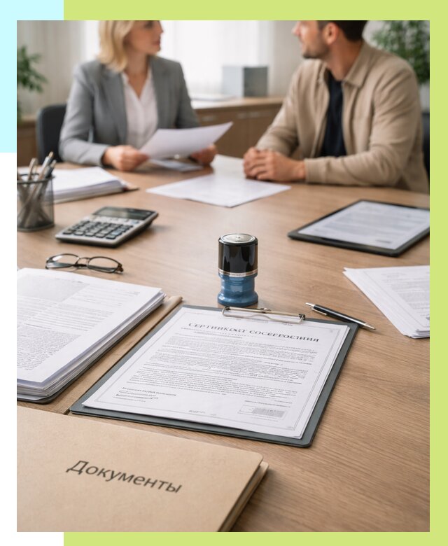 Сертификат соответствия на продукцию в Казани от 15926 р.|Алешин-Кзн