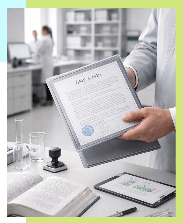 Сертификат GMP в Казани под ключ от 90245 р. | Алешин-Кзн