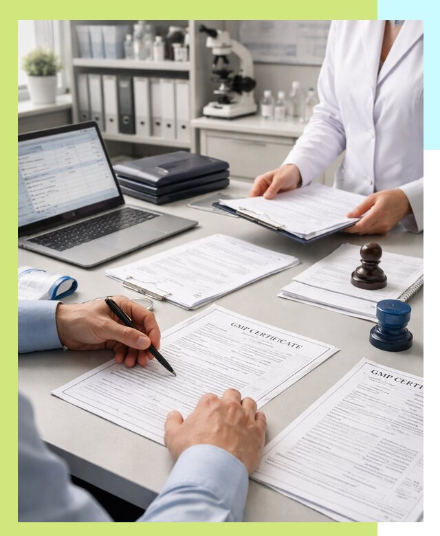 Оформление сертификата GMP в Казани для фармпроизводства