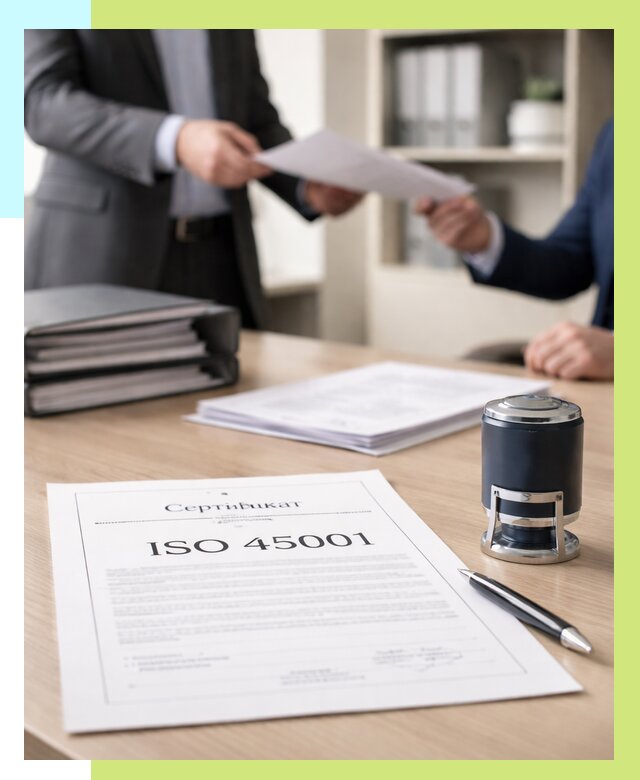 Сертификат ISO 45001 в Казани под ключ от 47777 р. | Алешин-Кзн