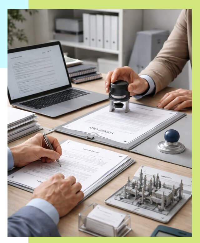 Сертификат ISO 29001 в Казани под ключ от 79628 р. | Алешин-Кзн