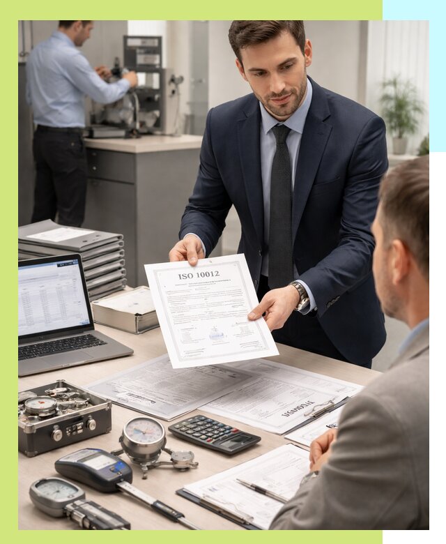 Выдача сертификата ISO 10012 по требованиям метрологии в Казани